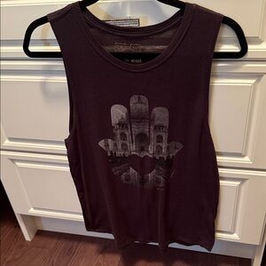 Spiritual Gangster Black Graphic Muscle Tee